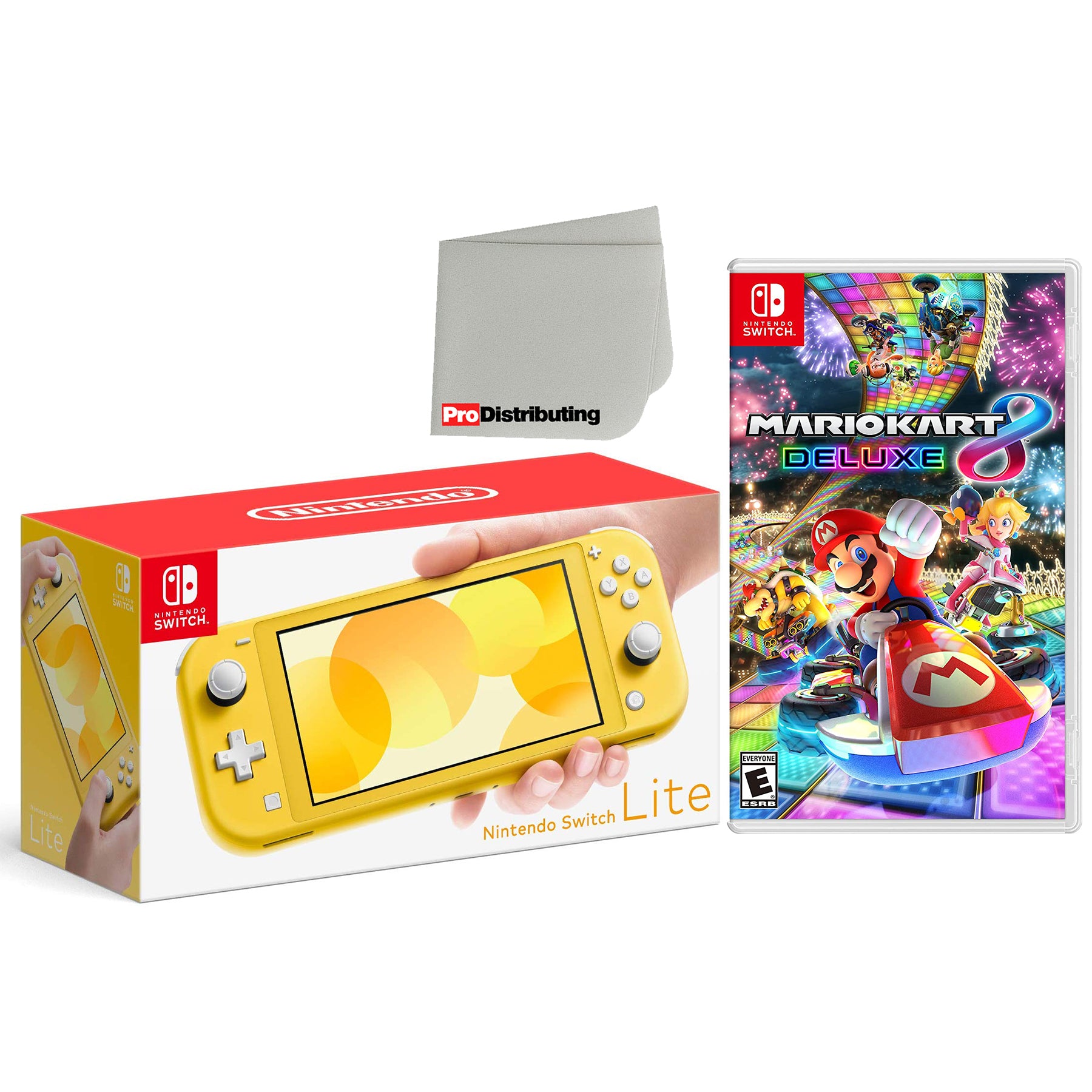 Nintendo switch deals lite yellow bundle