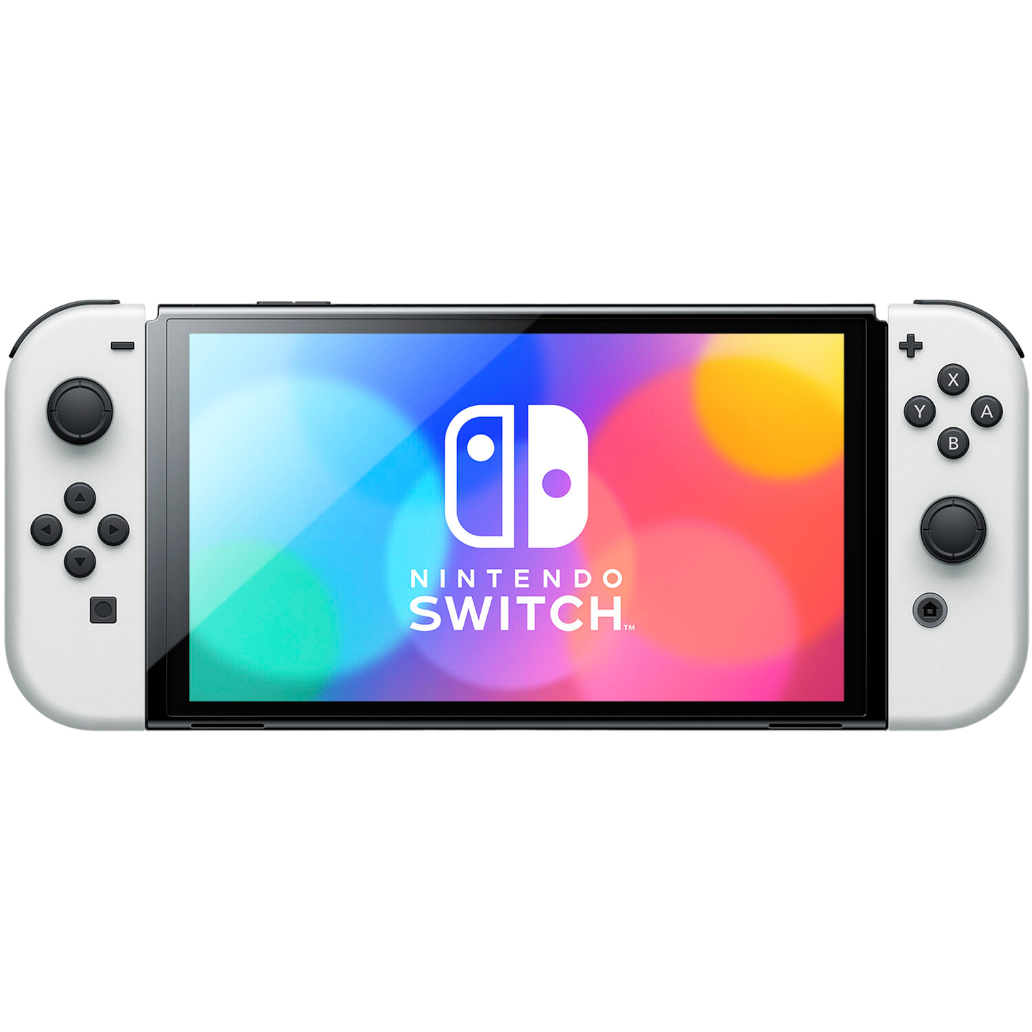 Nintendo Switch OLED Console White with Sandisk 128GB MicroSD Card and Screen Cleaning Cloth - Pro-Distributing