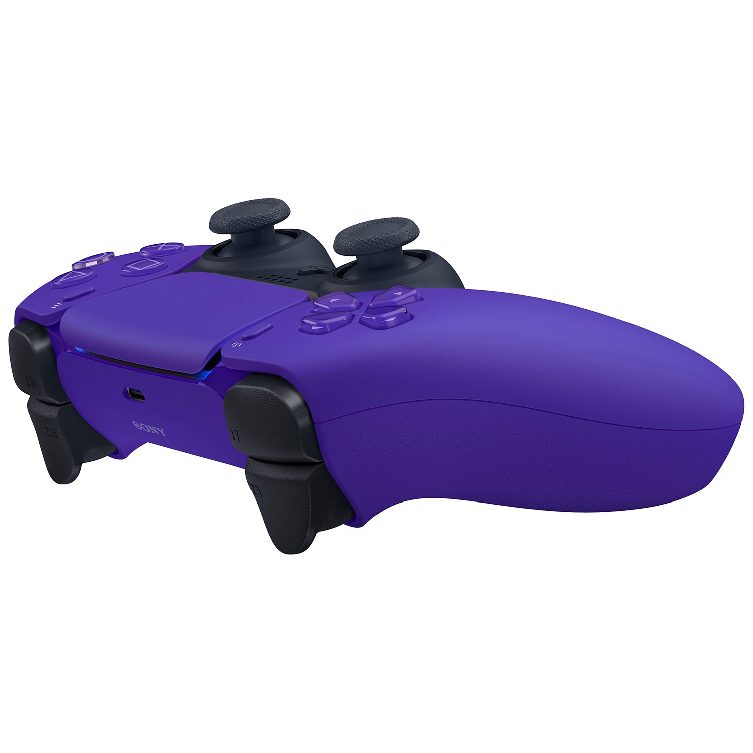 Sony Playstation 5 Disc Version Japan Import (Sony PS5 Disc) with Extra Galactic Purple Controller and Cleaning Cloth - Pro-Distributing