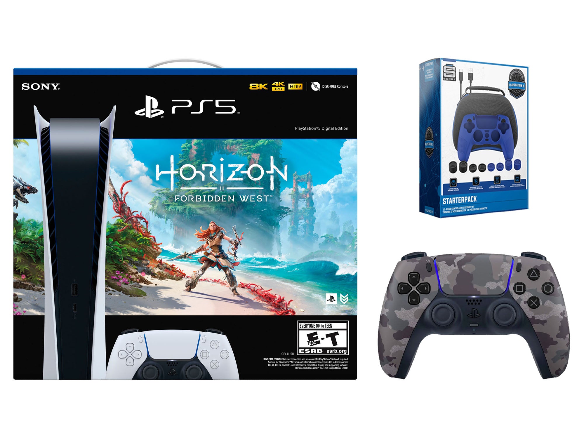 Sony Playstation 5 Horizon Forbidden West Digital Edition with Extra G