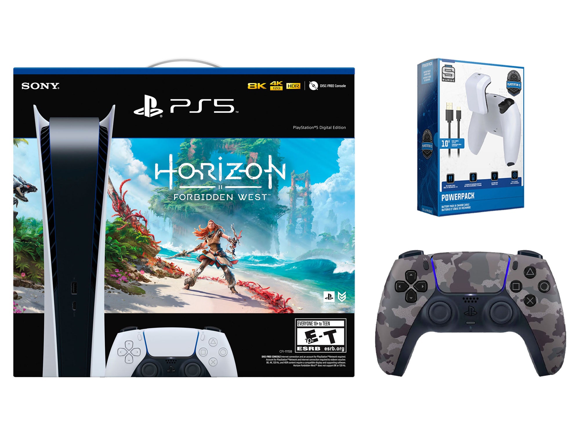 Sony Playstation 5 Horizon Forbidden West Digital Edition with Extra G