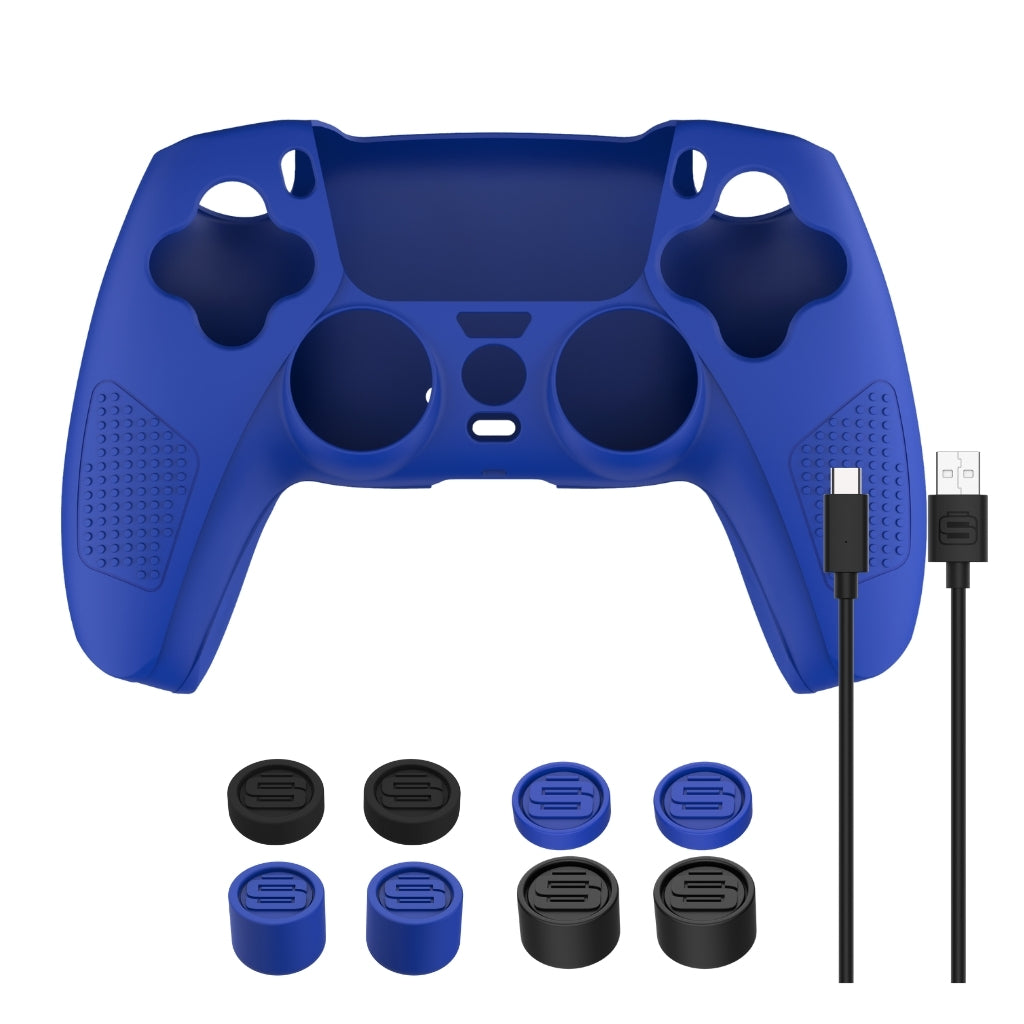 Sony Playstation 5 Disc Version Console (Japan Import) with Surge Pro Gamer Starter Pack 11-Piece Accessory Kit - Pro-Distributing