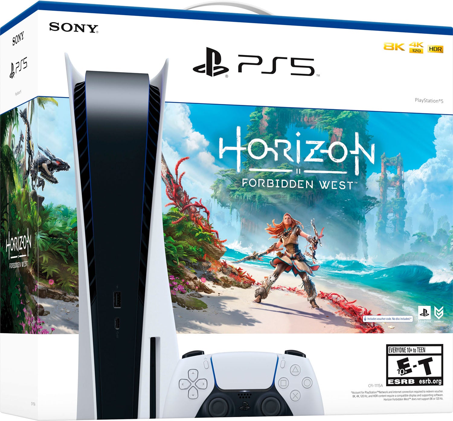 Sony PlayStation 5 Disc Edition Horizon Forbidden West Bundle - Pro-Distributing