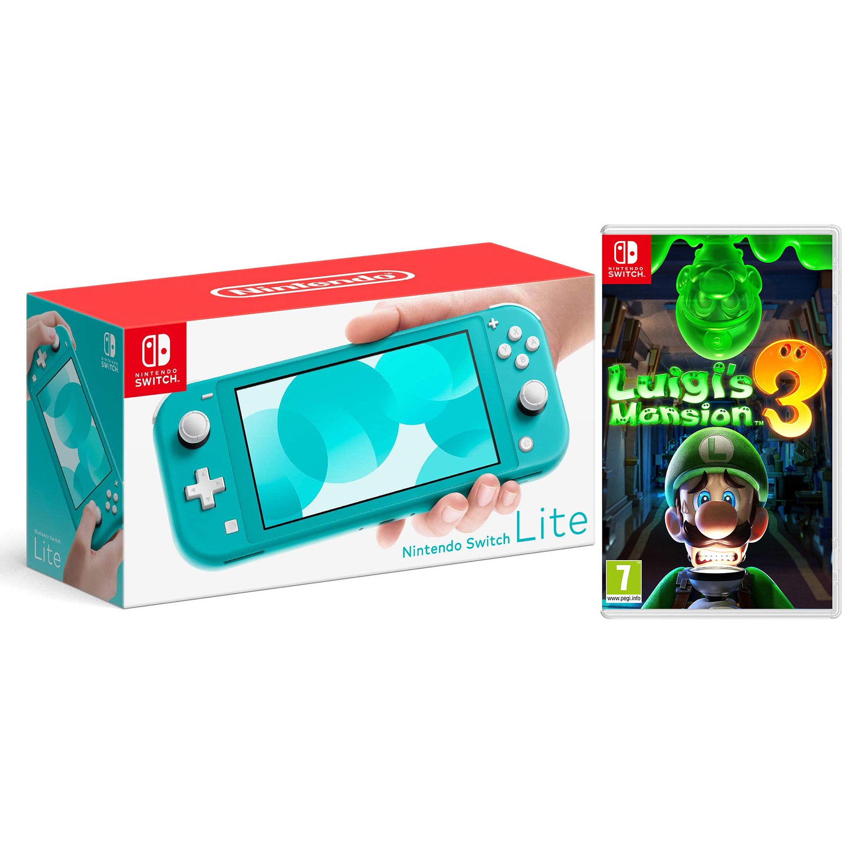 Nintendo switch lite with luigi's mansion clearance 3