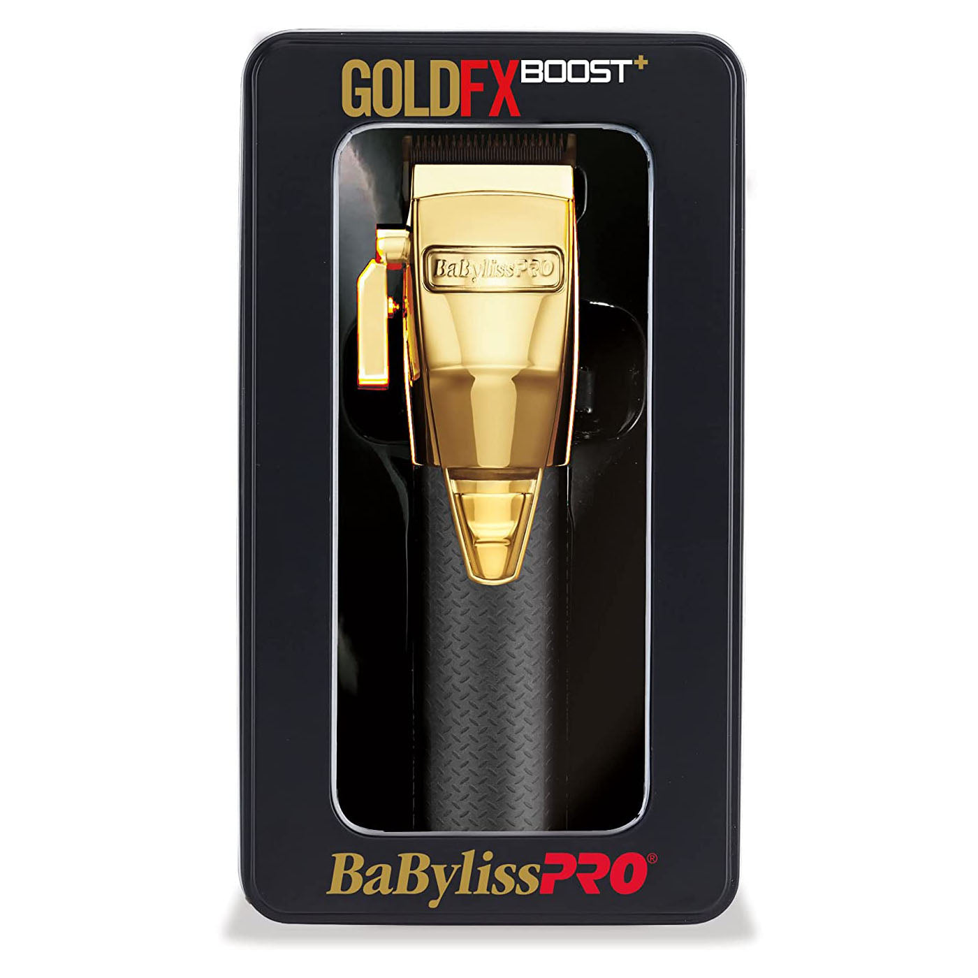 BaBylissPRO Gold FX Boost+ Exposed T-Blade Cordless Hair Trimmer and Adjustable Clipper Bundle with Cleaning Cloth - Pro-Distributing