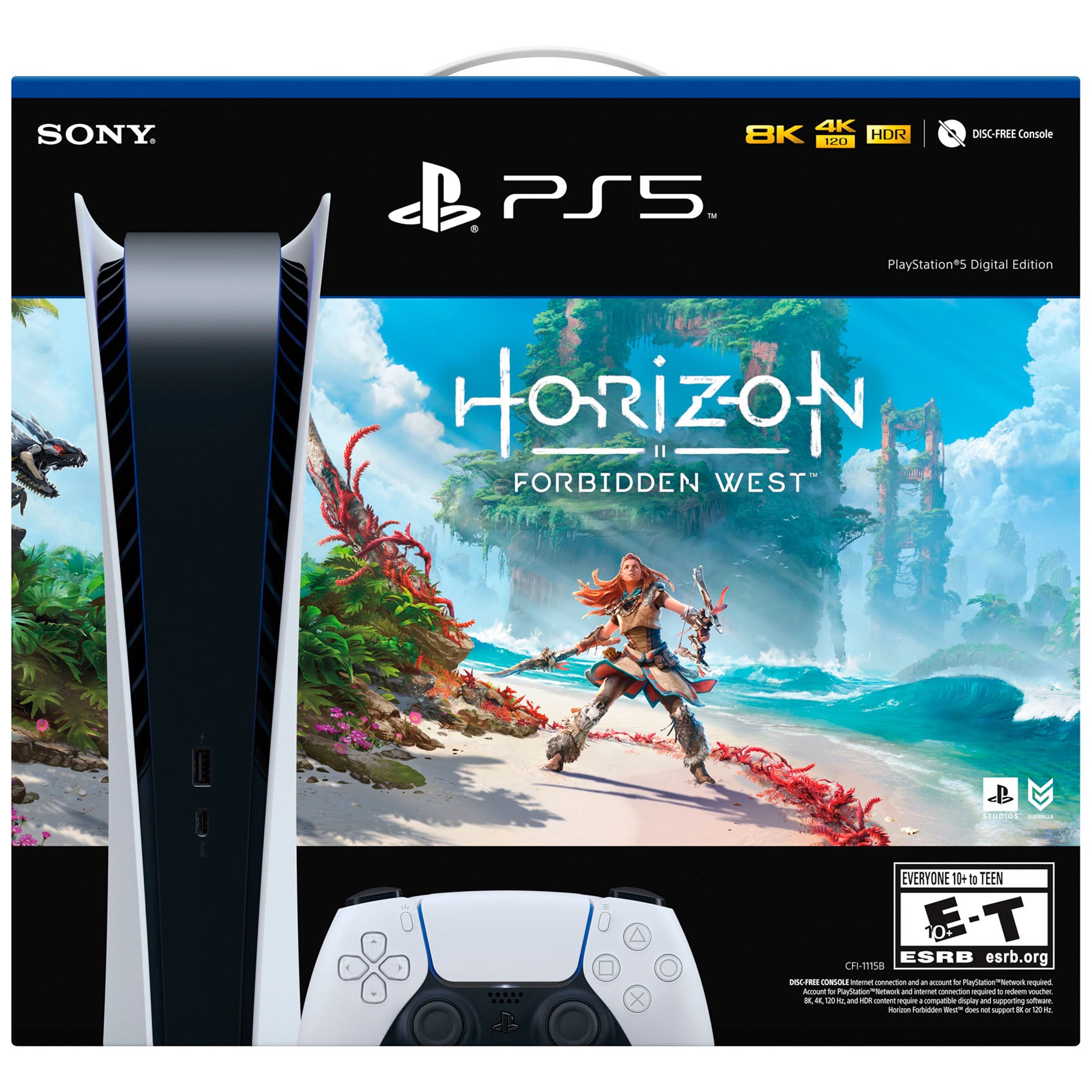 Sony PlayStation 5 Digital Edition Horizon Forbidden West Bundle