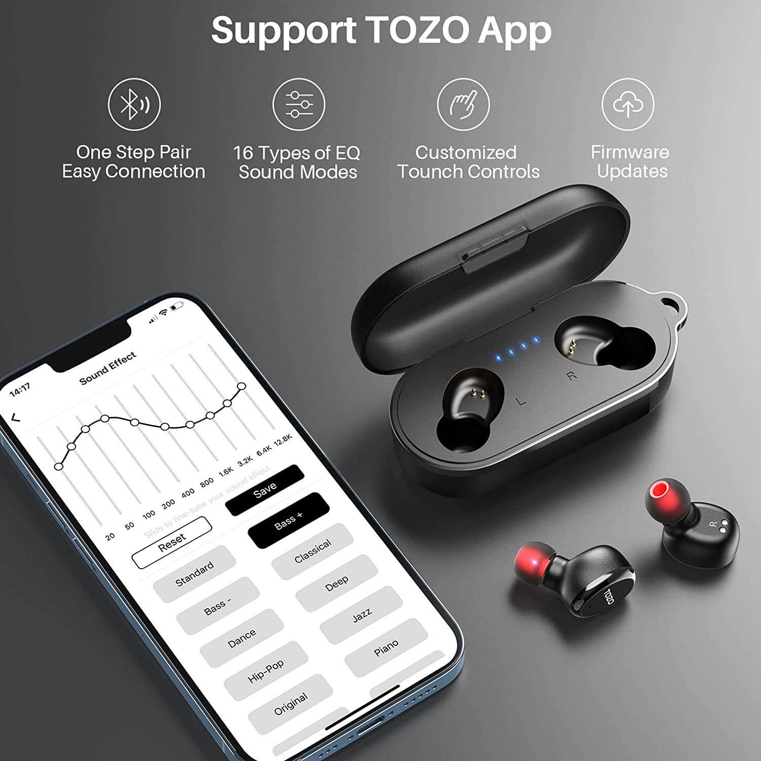 Tozo bluetooth best sale wireless earbuds